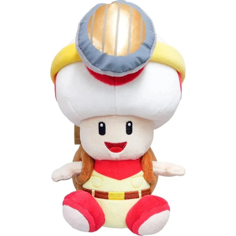 Captain Toad plysbamse 18 cm – officielt Nintendo