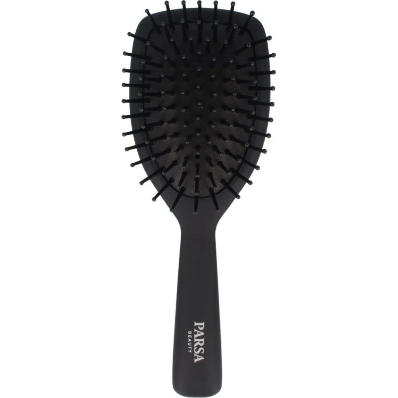 Parsa Carbon Antistatisk Paddle Brush - Sort (S)
