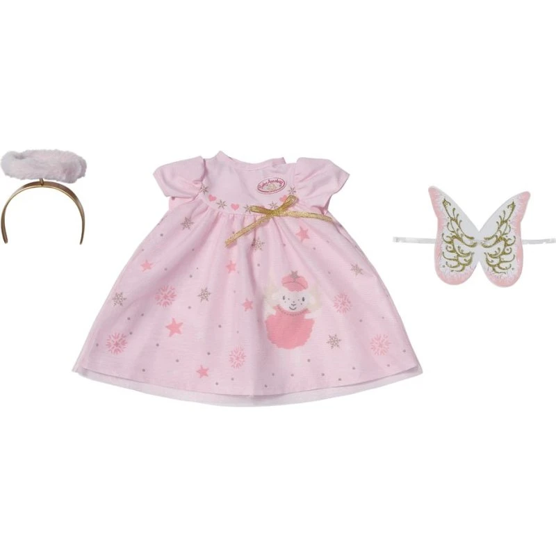 Baby Annabell Engleoutfit - Kjole & Tilbehør