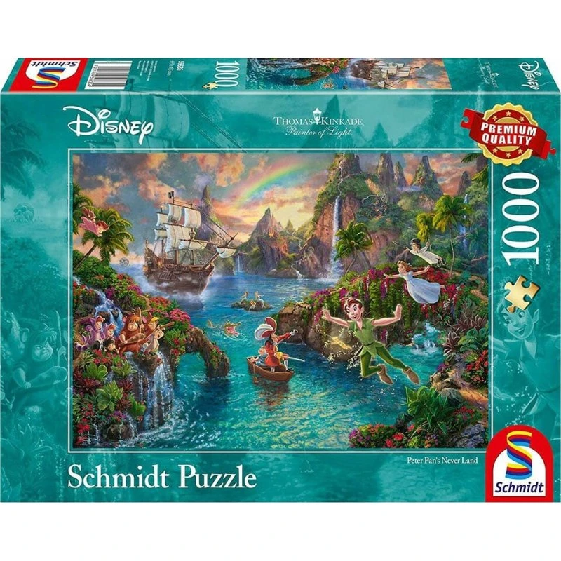 Disney Peter Pan puslespil 1000 brikker – Schmidt
