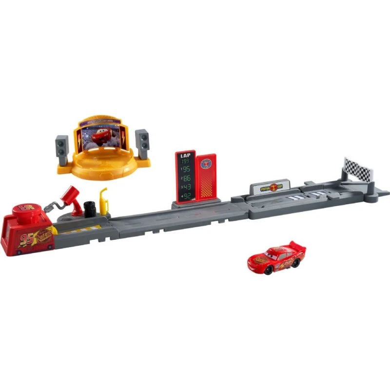 Disney Pixar Cars Piston Cup Launching Bilbane