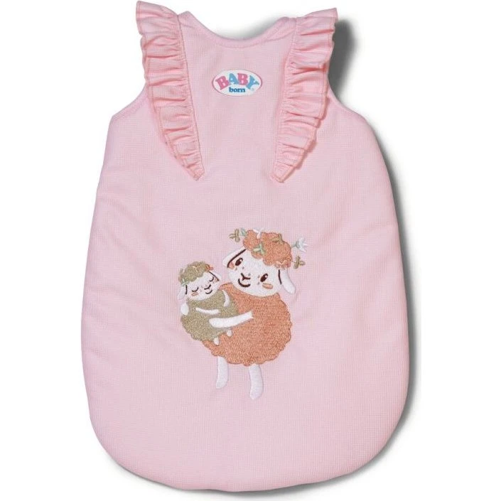 Baby Born Sovepose Blomst - Pink med Flæser