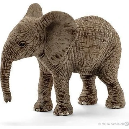 Schleich Afrikansk elefantunge - realistisk legetøjsfigur