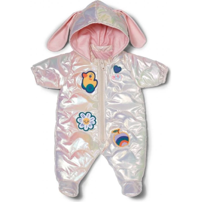 BABY born Vinterflyverdragt Creme 43 cm