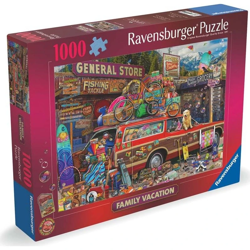 Ravensburger Familieferie 1000 brikker