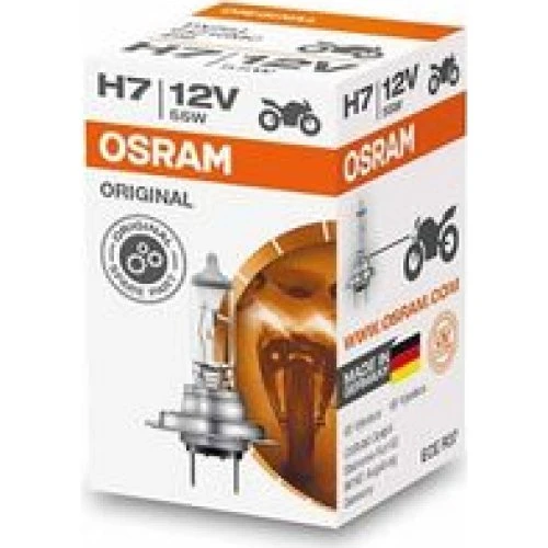 Osram Original motorcykel fjernlys pære PX26d 55W 12V