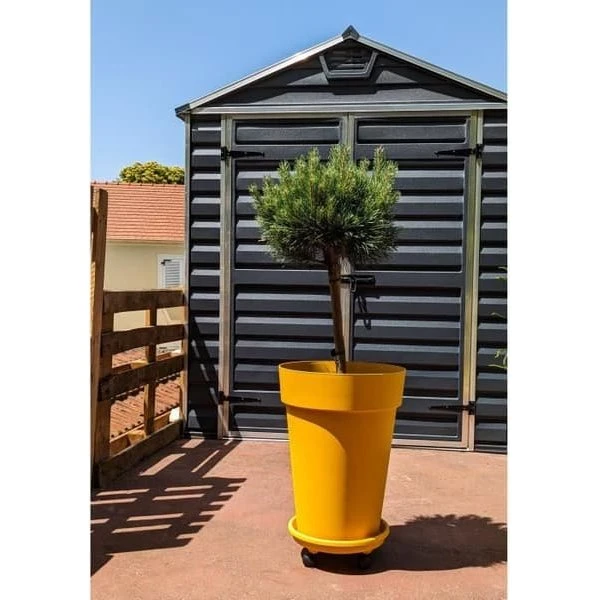 RIVIERA SOLEILLA Blomsterkasse - Gul - 53 cm
