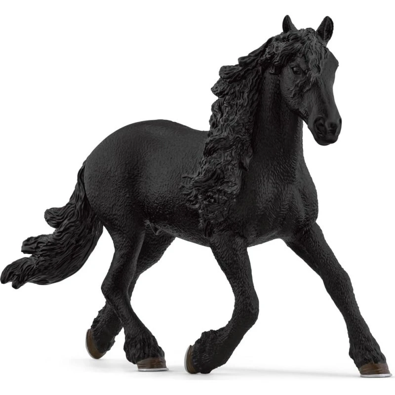 Schleich Frieserhingst – sort hingst legetøjsfigur