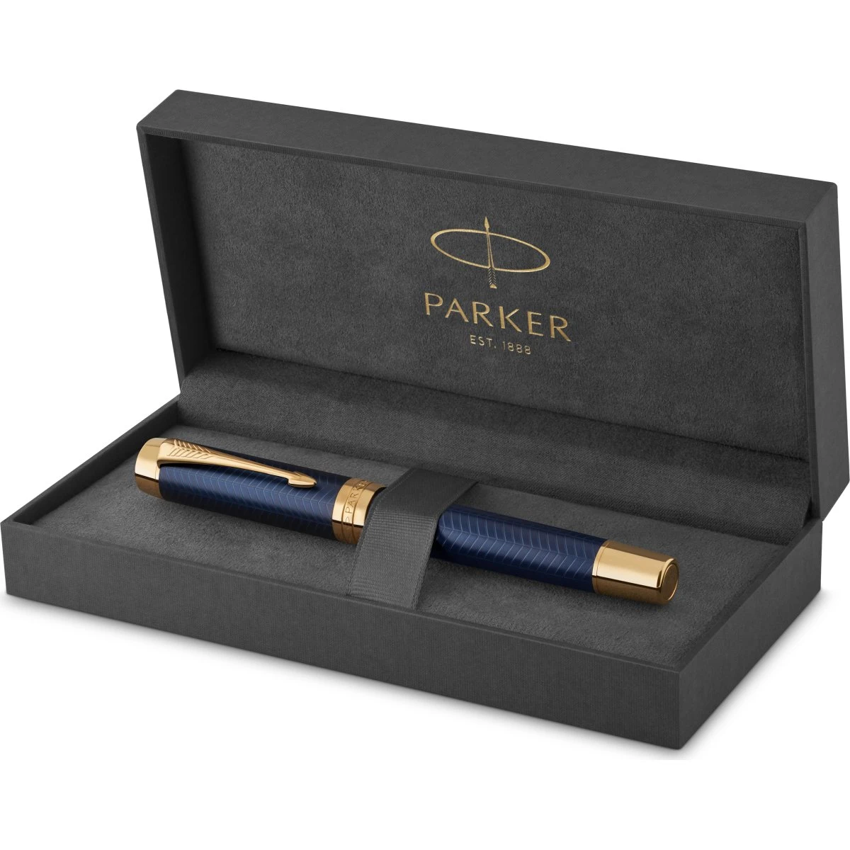 Parker Duofold Centennial Prestige Blue Chevron Fyldepen