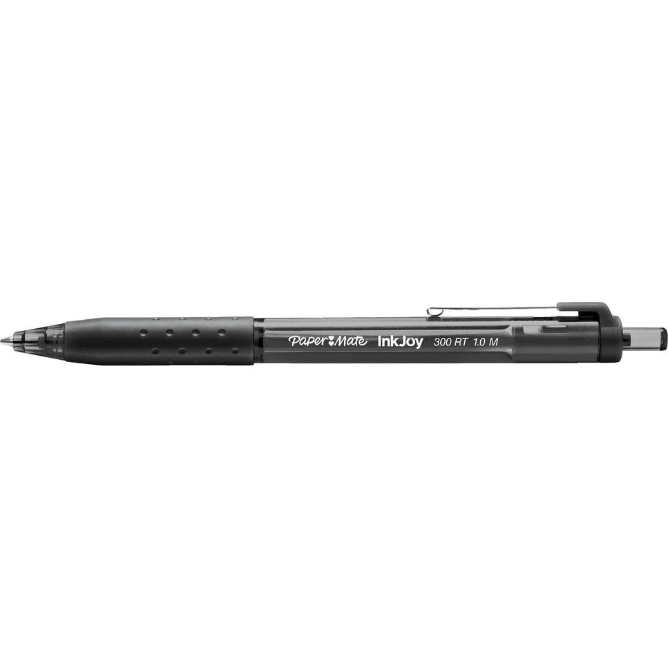Papermate Inkjoy 300 Kuglepen - Sort, Medium, Klik