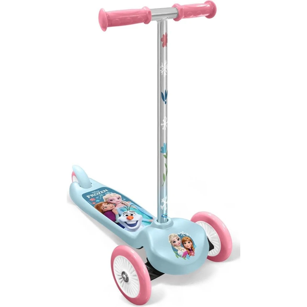 Frozen Styrda Sparkcykel til Børn - 3 hjul - Blå