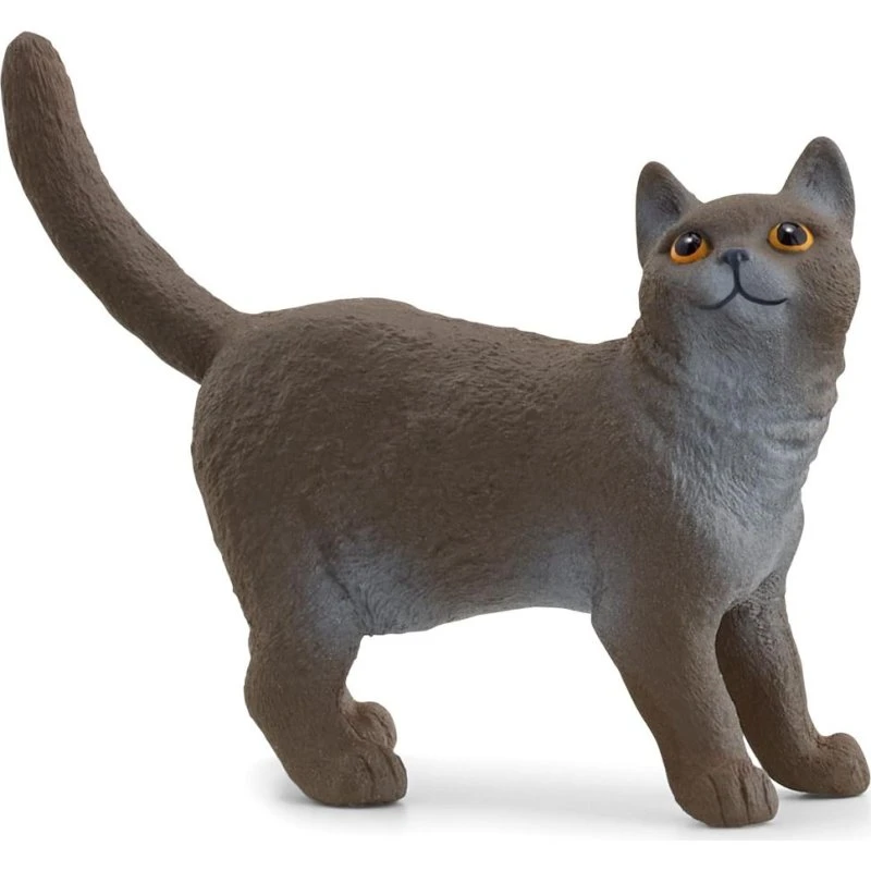 Schleich British Shorthair kat - realistisk legetøjsfigur