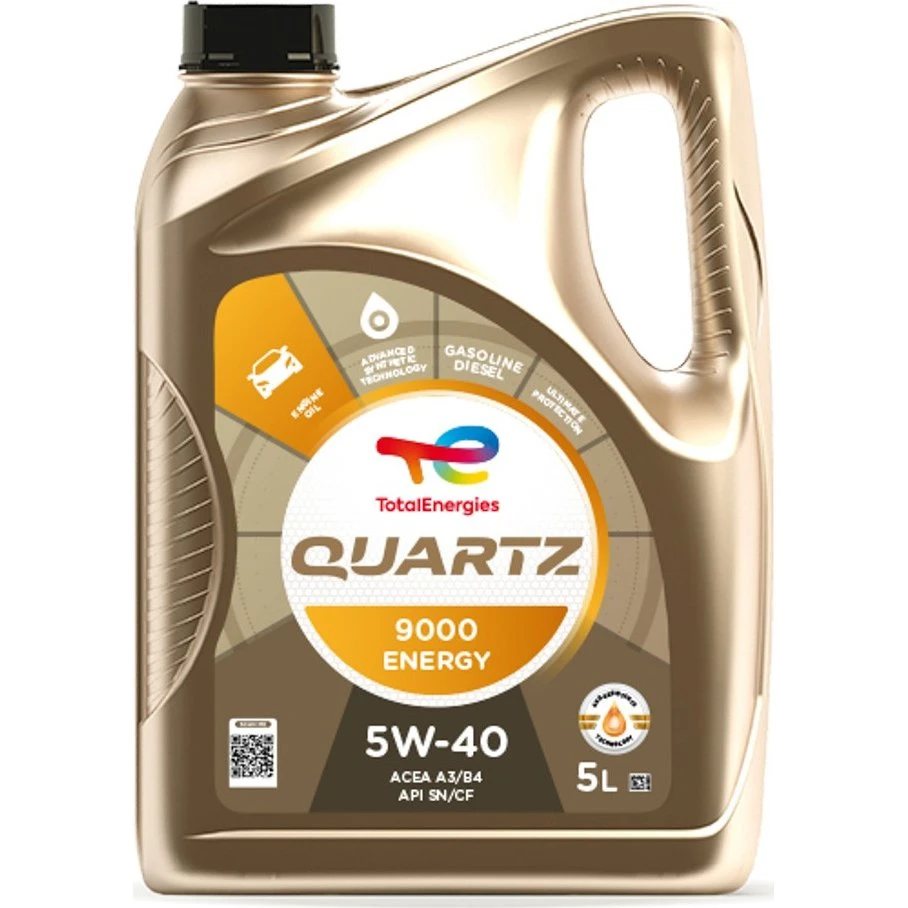 TotalEnergies Quartz 9000 Energy 5W-40 Motorolie - 5L