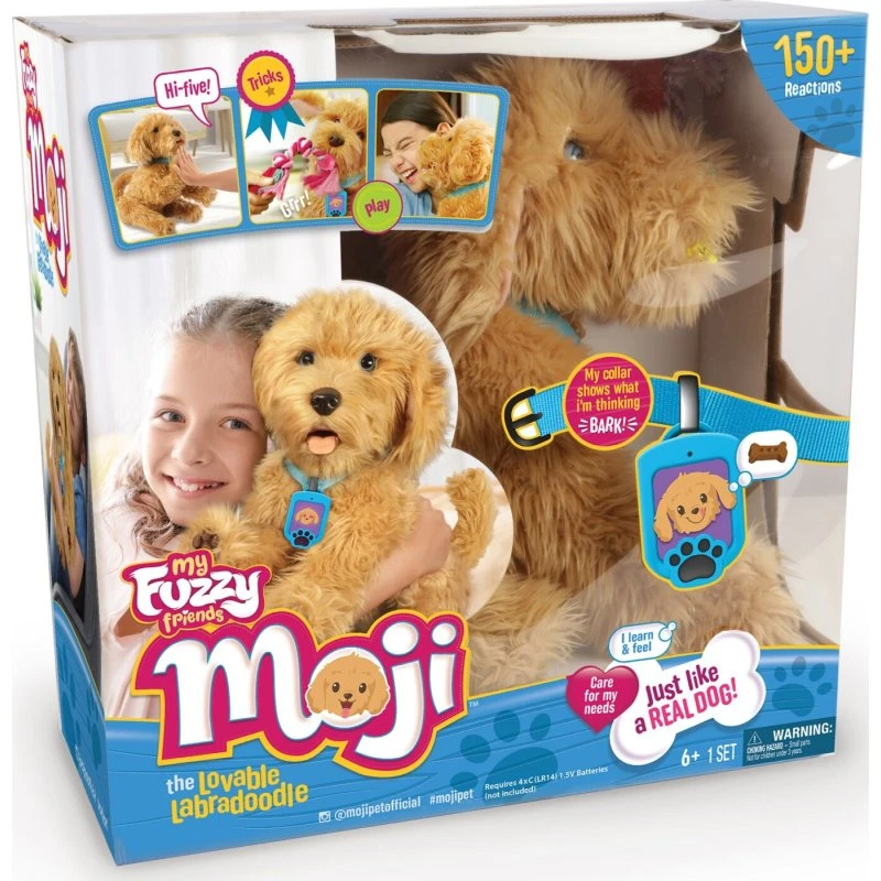 My Fuzzy Friends Moji – Interaktiv Labradoodle 37 cm