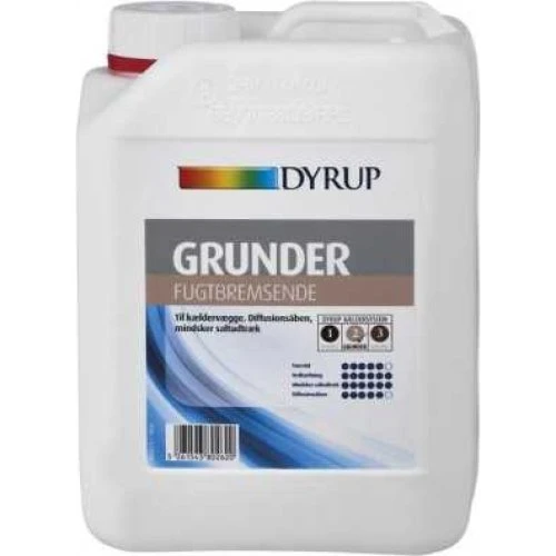Dyrup Fugtbremsende Grunder - 2,50L