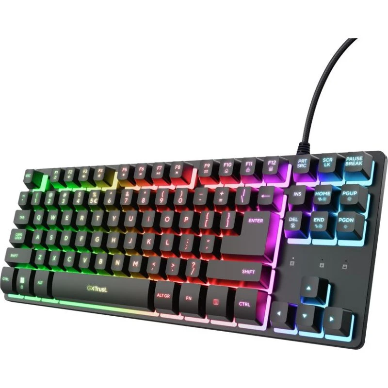 Trust GXT833 Thado TKL Nordic – Kompakt gaming-tastatur