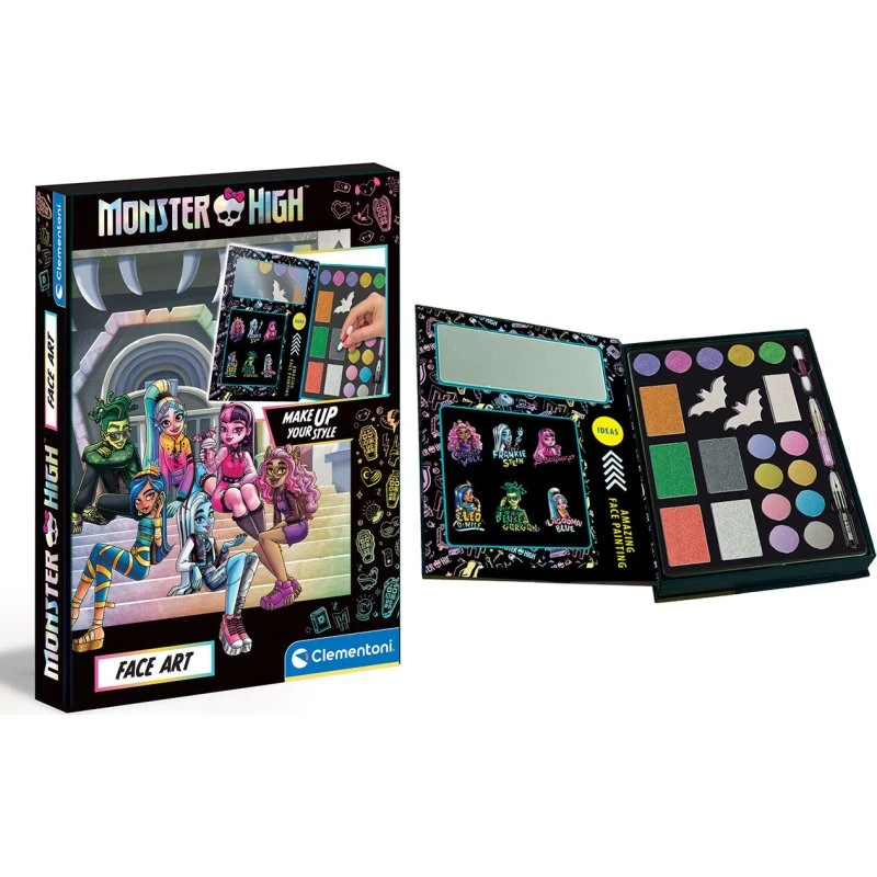 Monster High Face Art - Makeup til børn (Clementoni)