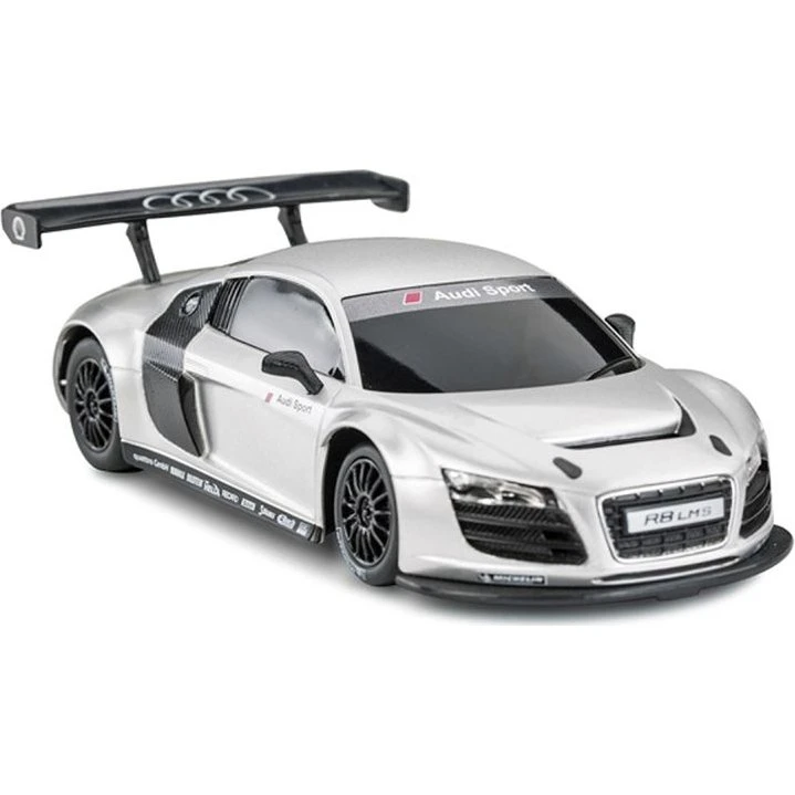Rastar fjernstyret Audi R8 1:24, sølv (2,4 GHz)
