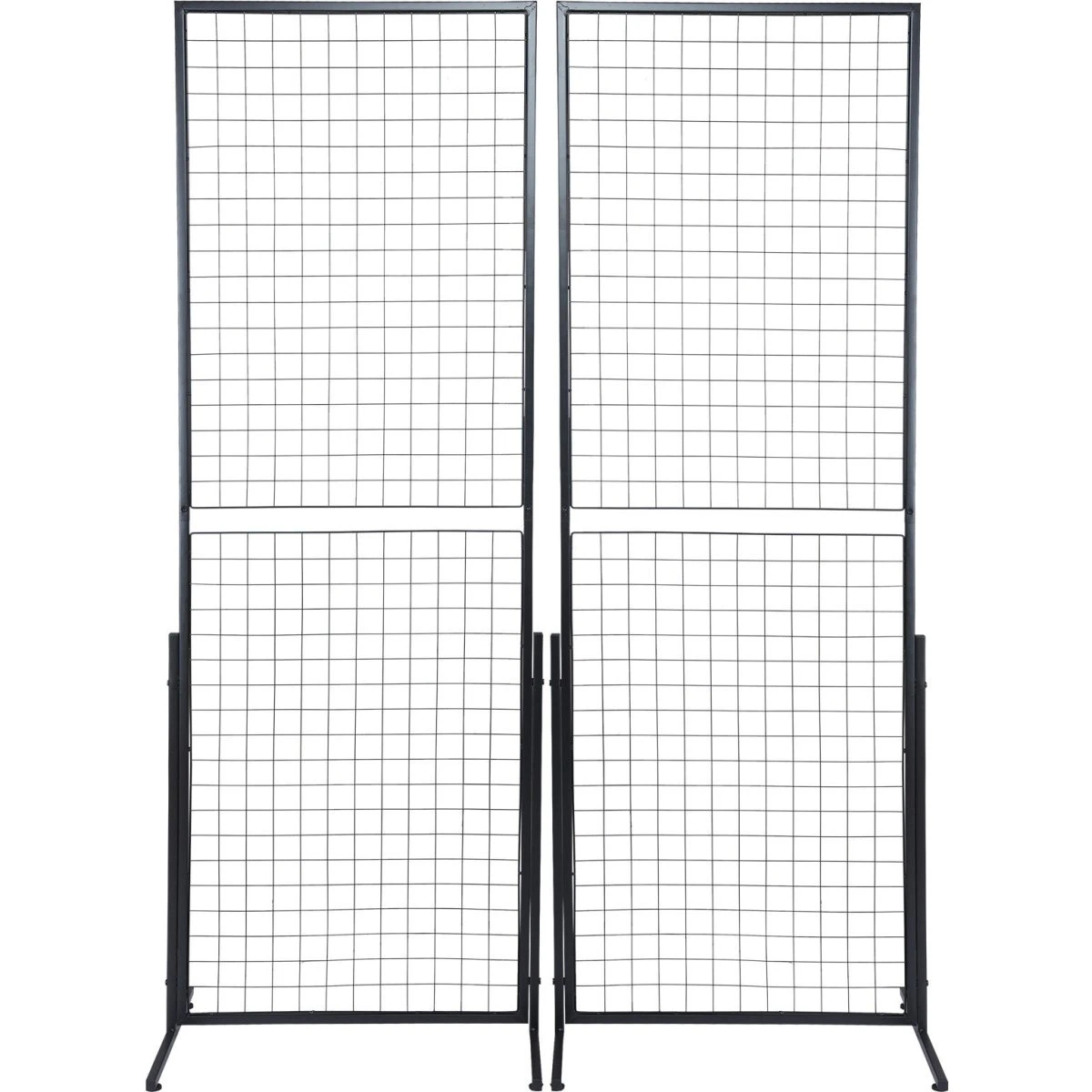 Gittervægpanel Tårn 61x170.7 cm, Dobbeltsidet Stål, 2 stk.