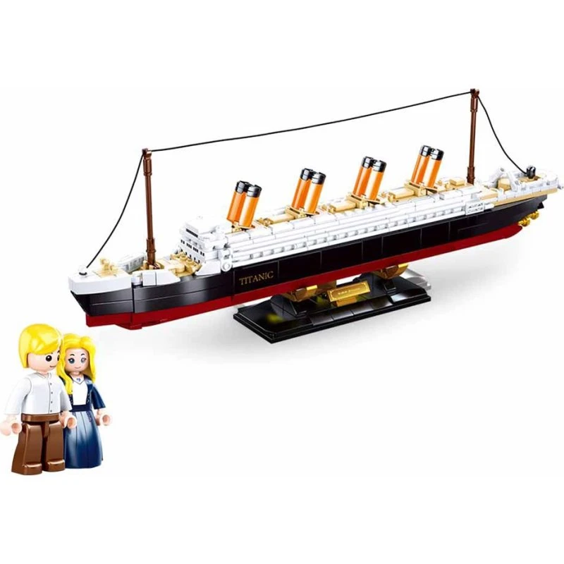 Sluban Titanic 1:700 - 481 dele (inkl. Jack & Rose)