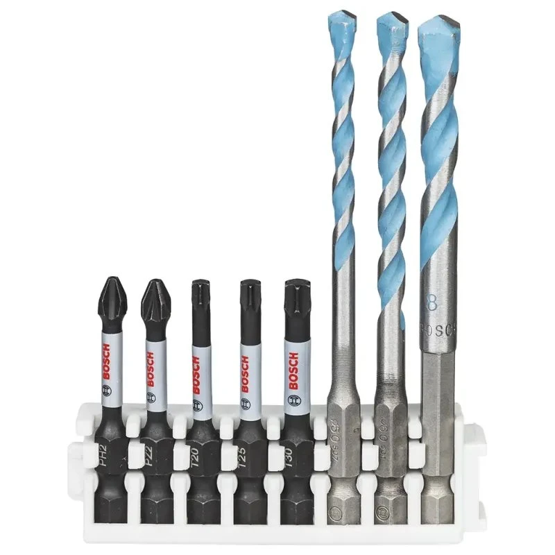 Bosch Hex-9 MultiConstruction Bit-sæt med Impact Power bits