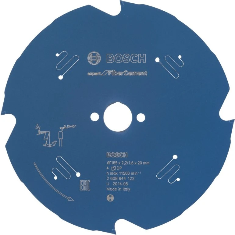 Bosch Expert Rundsavsklinge til Fiber Cement 165x20x2.2mm