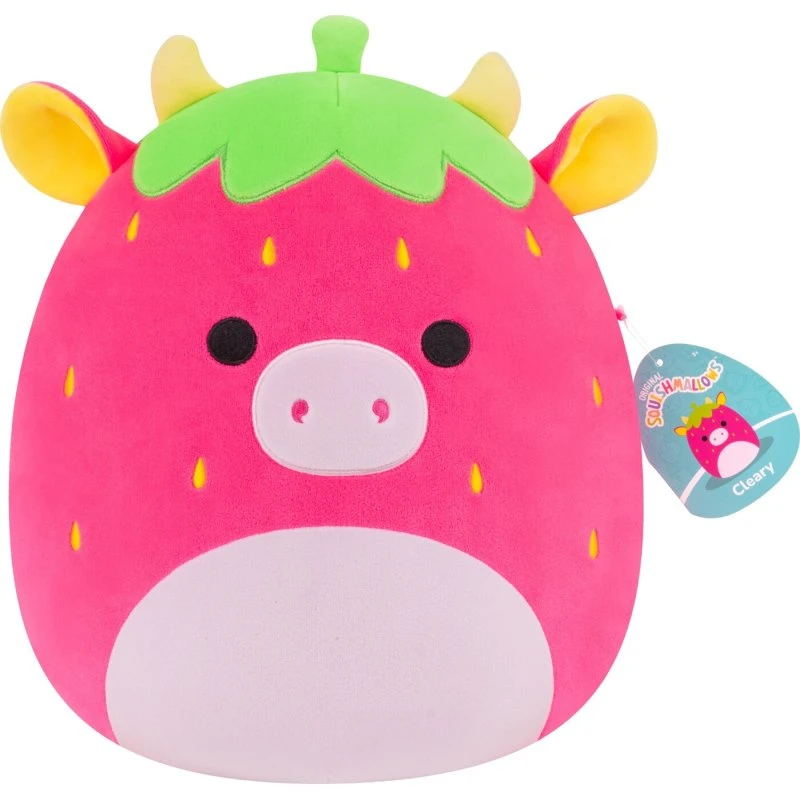 Squishmallows Cleary Ko 30 cm - Blød plys bamse