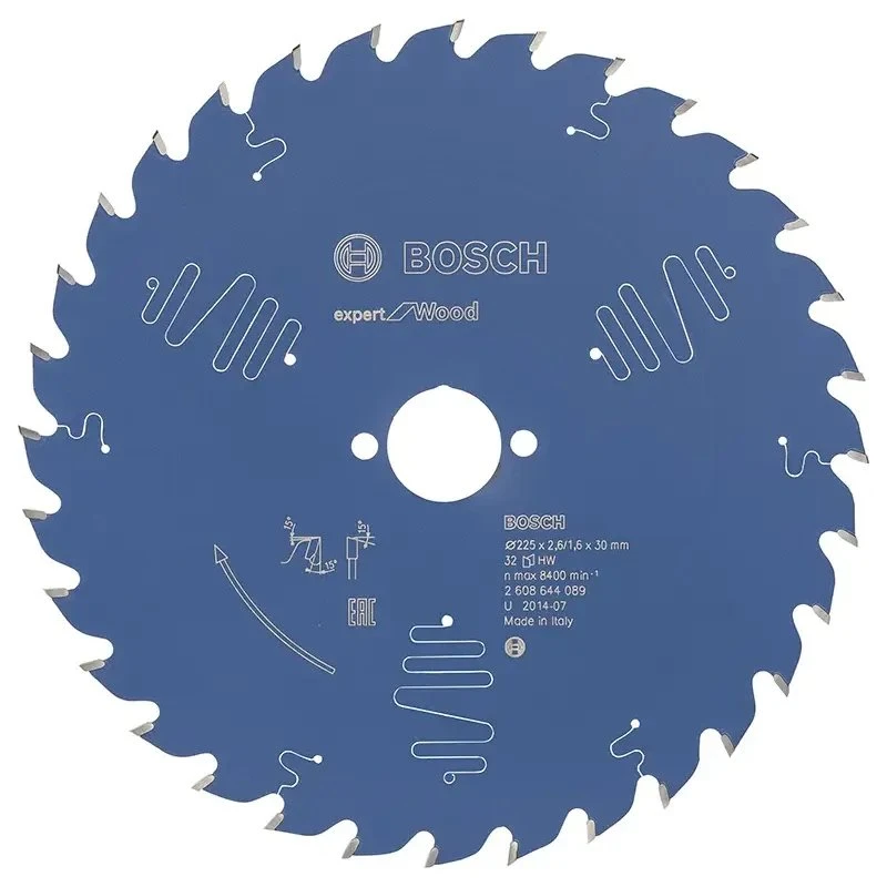Bosch Expert for Wood Rundsavsklinge 225x30x2,6mm 32T