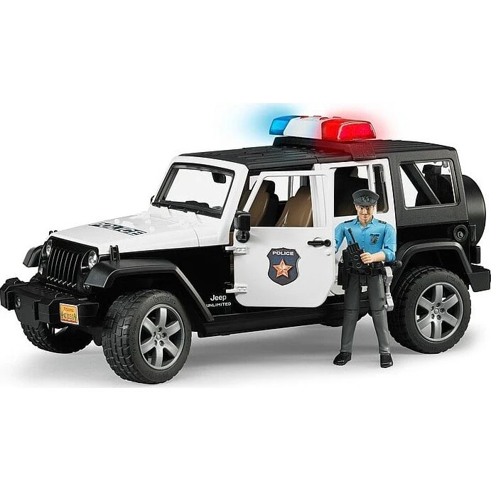 Bruder Jeep Wrangler Unlimited Rubicon Politibil (2526)