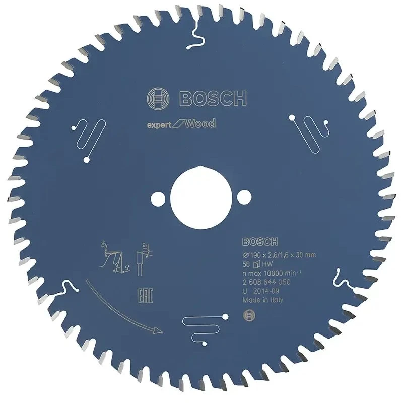 Bosch Expert for Wood Rundsavsklinge 190x30x2,6mm 56T