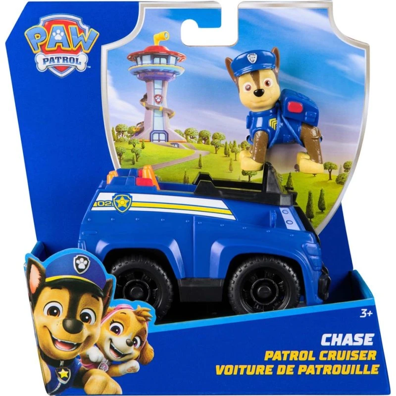 Paw Patrol Chase Basisbil 2.0 - Politibil og Figur