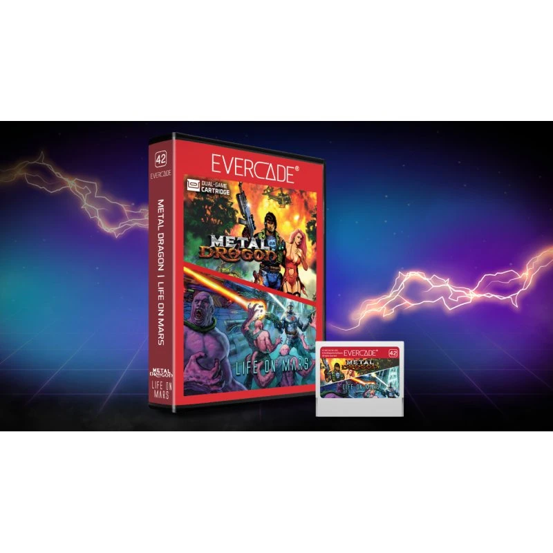 Evercade Metal Dragon / Life on Mars - Blaze Tab Plus