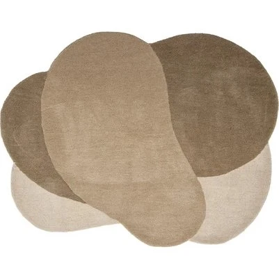 Bloomingville Denton Uldtæppe 110x140 cm – Brun/Beige