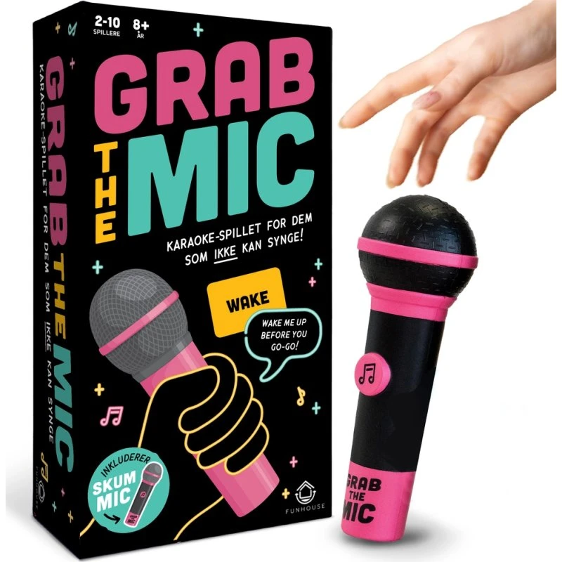 Grab The Mic – Karaokespil til fester og familier