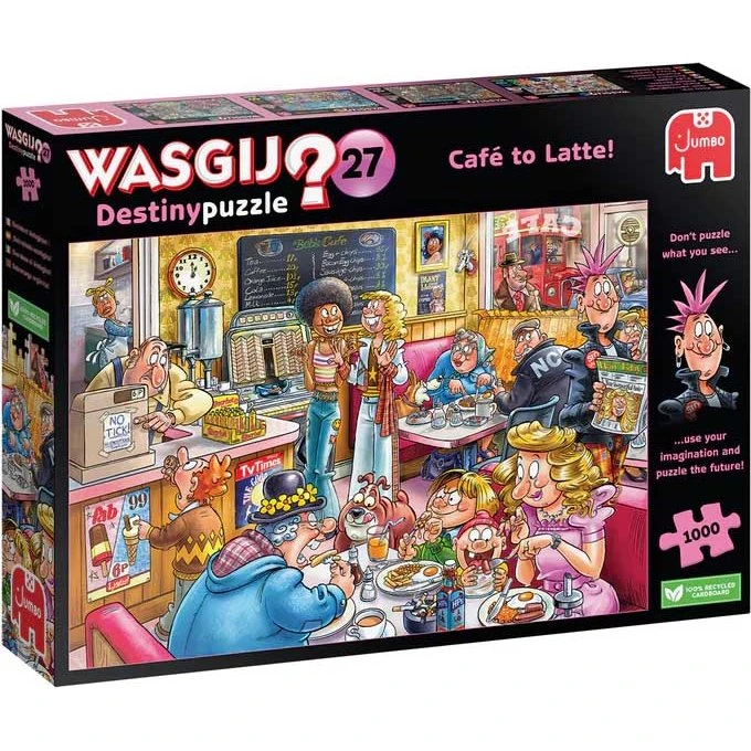 Wasgij Destiny 27 – Café to Latte! 1000 brikker