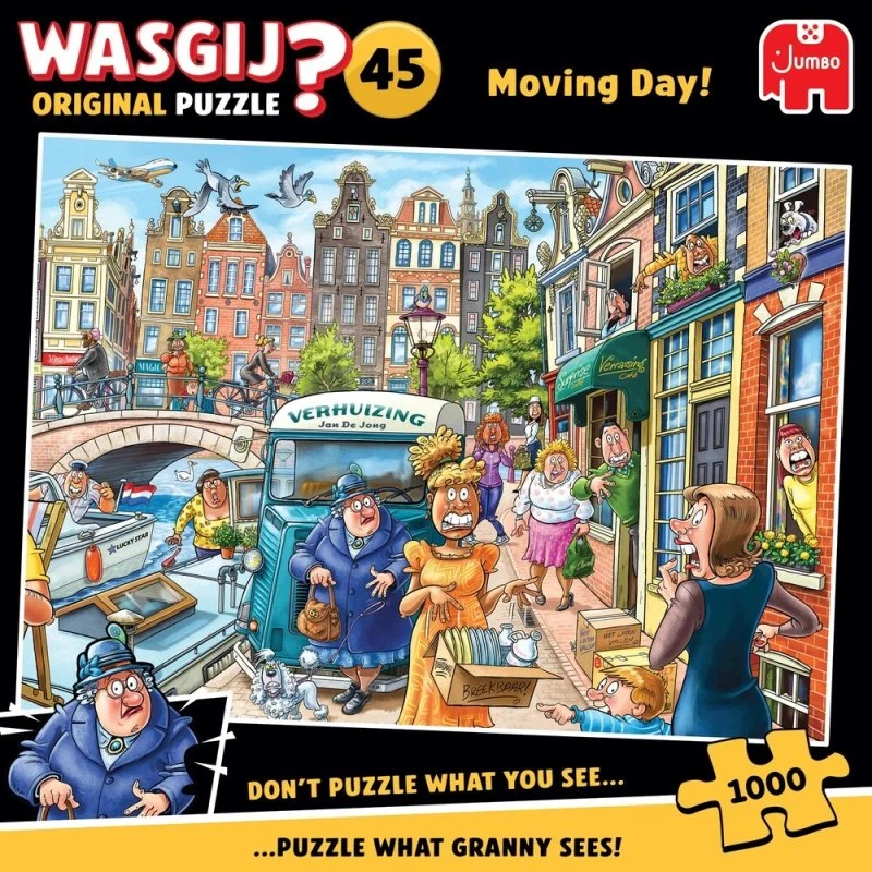 Wasgij Original 45: Moving Day! – 1000 brikker