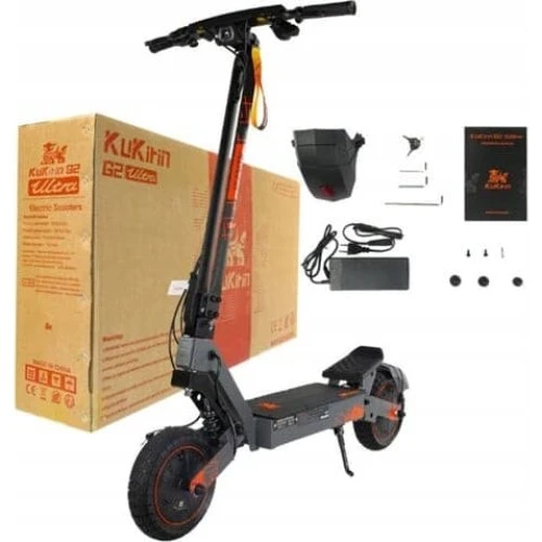KuKirin G2 Ultra El-scooter - 1600W, 55 km rækkevidde & Off-road
