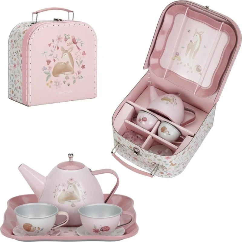 Little Dutch Tesæt i Kuffert - Fairy Garden (7 dele)