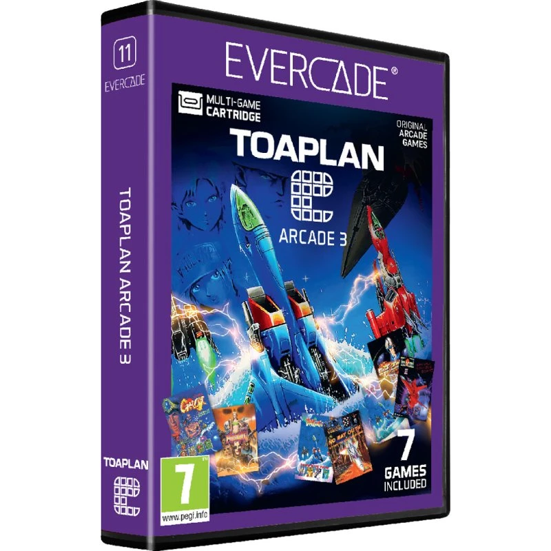 Toaplan Arcade 3 - Evercade (7 klassikere)