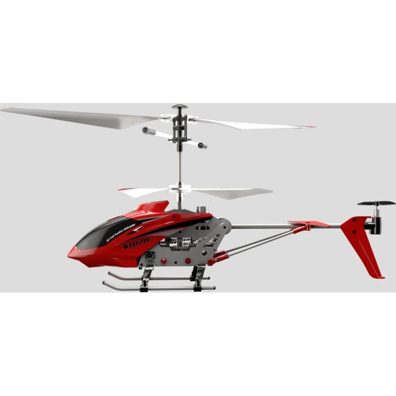 Syma S107H RC-helikopter 23 cm – Rød