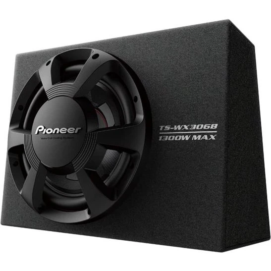 Pioneer TS-WX306B Bilsubwoofer med 1300W belastningsevne