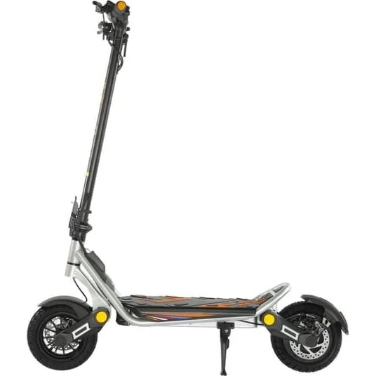 KuKirin A1 El-scooter - 800W, 48V, 45 km rækkevidde - Sølv