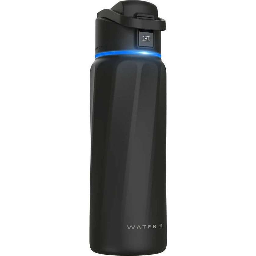 WaterH BOOST Chug Lid smart vandflaske, 946 ml, sort