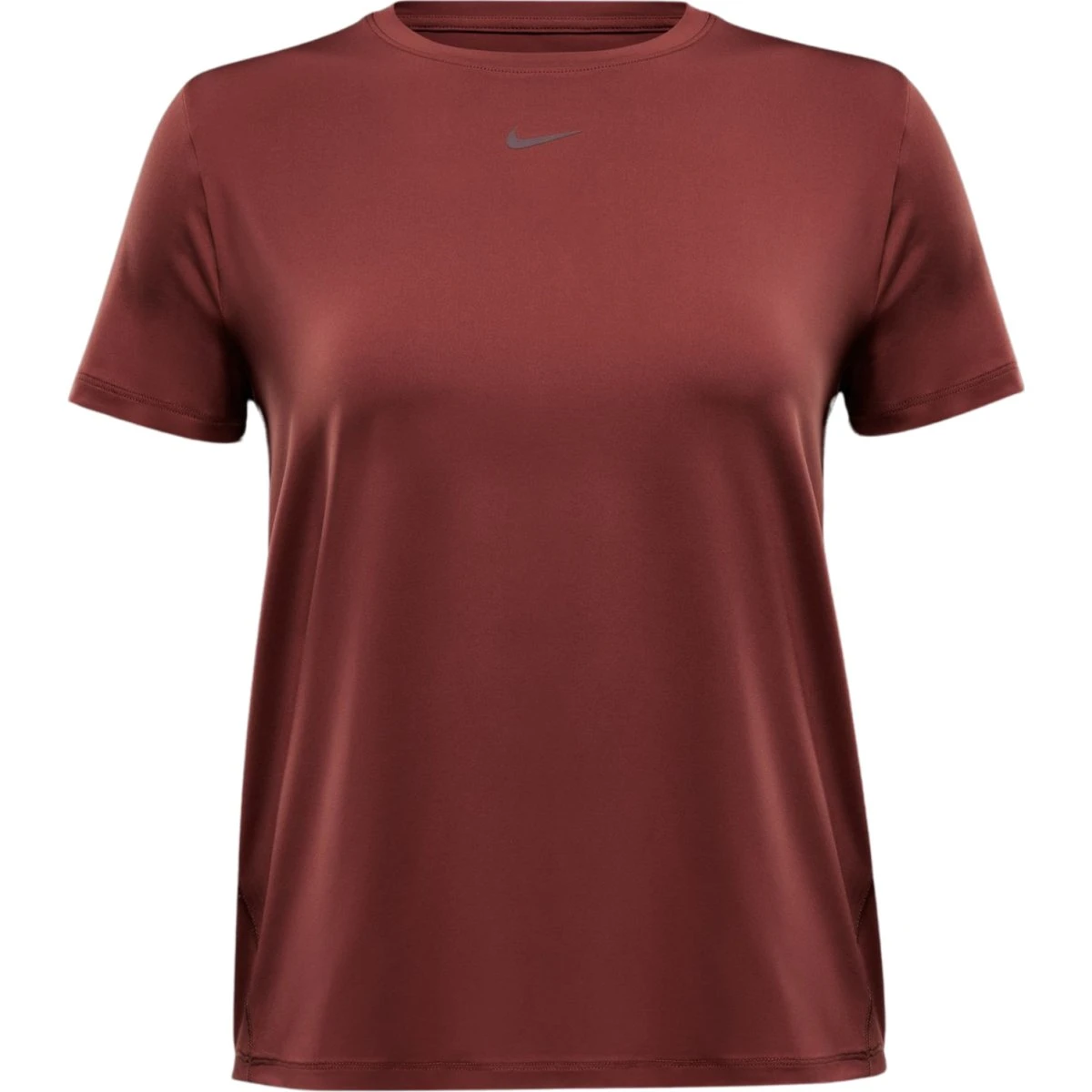Nike One Classic Dri-FIT T-shirt til kvinder - Red Sepia