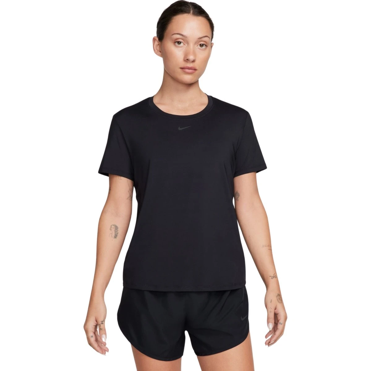 Nike One Classic Dri-FIT T-shirt til kvinder - Sort
