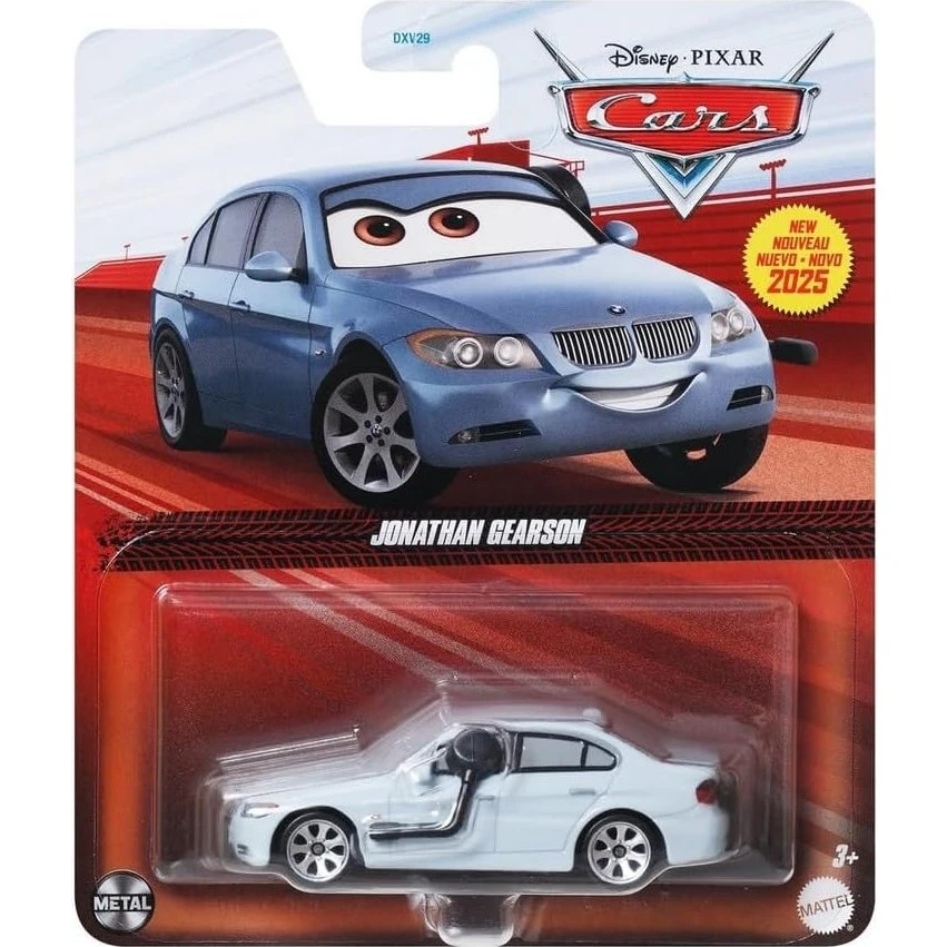 Disney Cars Mattel Jonathan Gearson 1:55 Modelbil