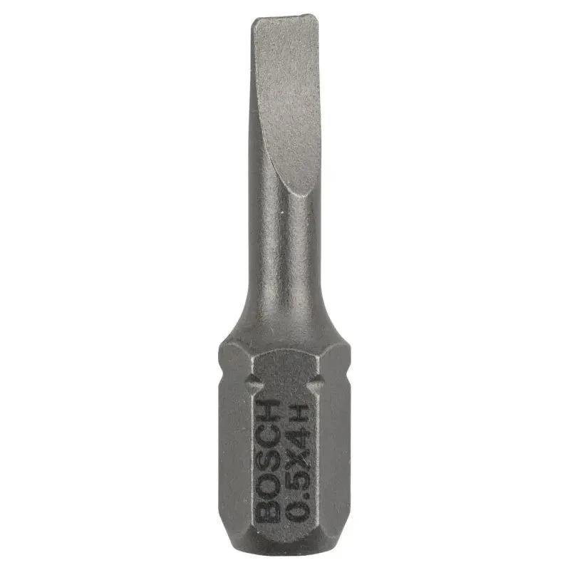 Bosch Bit Lige 0,5x4,0mm 25mm (3 stk) - 2607001457