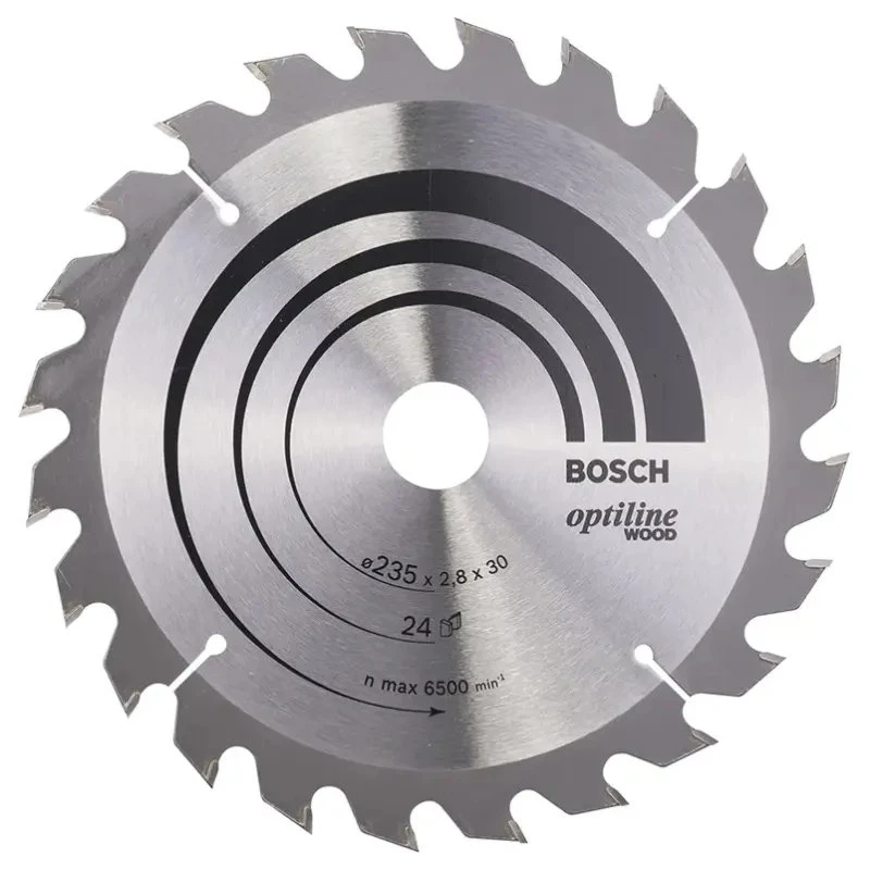 Bosch Rundsavsklinge Optiline Wood 235x2,8x30mm 24t