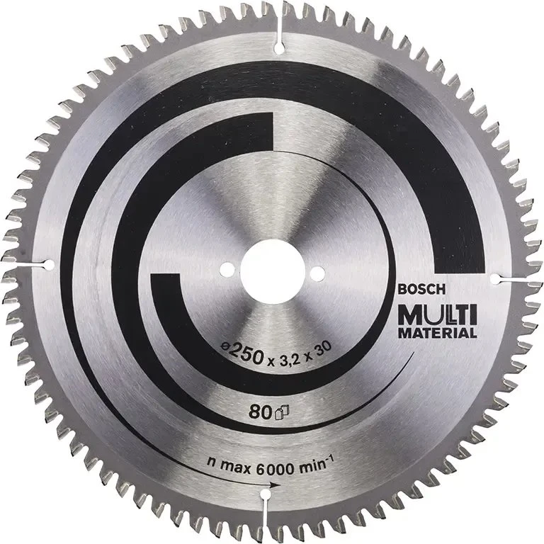 Bosch Expert Multi Material Rundsavsklinge 250x3,2x30 mm 80T