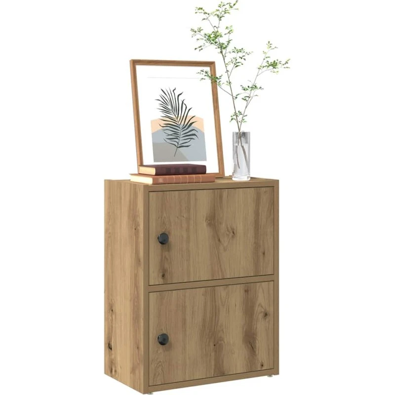 vidaXL bogreol 40x24x52 cm i konstrueret træ (kunsteg)